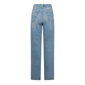 Replay Heren Rechte Jeans van Gerecycled Katoen (Blauw)