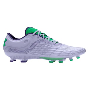 Under Armour Clone Magnetico Elite 3.0 voetbalschoenen voor heren, met structuur, voor harde ondergrond (Hemels Grijs)