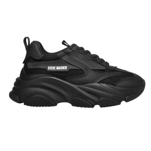 Steve Madden Possession-E sneakers met dikke plateauzool voor dames (Zwart)