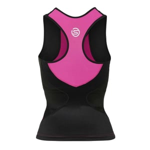 Skins Tri 400 ärmlös t-shirt för damer/kvinnor (Rosa)