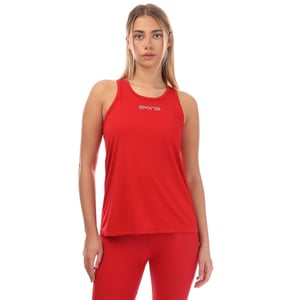 Skins Serie-3 BH Tank Top för damer/kvinnor (Röd)