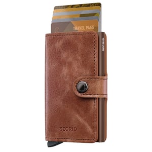 Secrid mini wallet mv brown