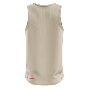 New Balance Heren V Hals Regular Tank Top (Angora)