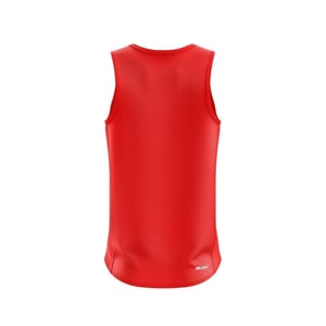 New Balance Top met ronde hals voor kinderen (Rood met een hoog risico)