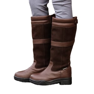 Brogini Kinderen/Kinderen Hollingworth Piccino Leren Laarzen met Ritssluiting (Bruin)