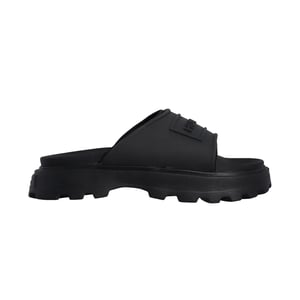 Hunter Slippers met gestapeld voetbed voor volwassenen (Zwart)