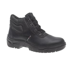 Warrior Heren Chukka Work Safety Boots (Zwart)