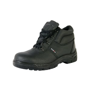 Warrior Heren Chukka Work Safety Boots (Zwart)