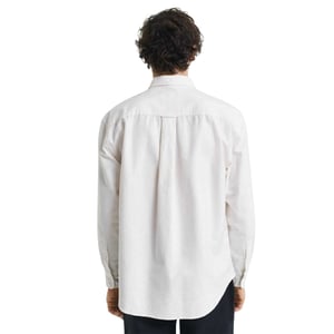 Gant Herenshirt in Heritage-stijl van katoen met Oxford-kraag en knoopsluiting (Crème)