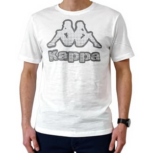 Kappa heren big logo t-shirt - maat m