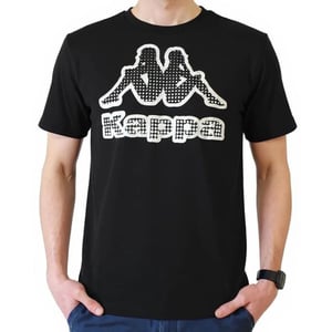 Kappa heren big logo t-shirt - maat s