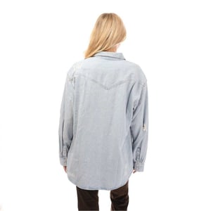 Levis Dam Dorsey Xl Oversized skjorta (Blå)