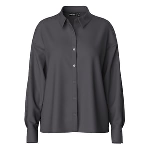 Pieces Dames/Dames Relaxed Fit Shirt Met Lange Mouwen (Magneet)