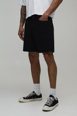 Essential Slim Fit Denim Shorts