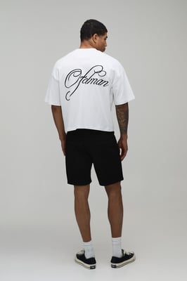 Essential Slim Fit Denim Shorts