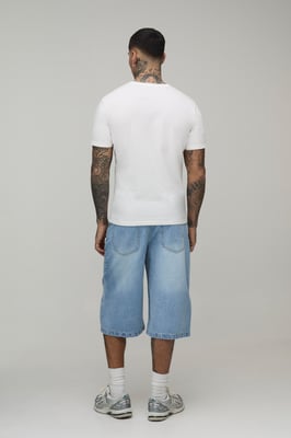 Tall Essential Longline Denim Jorts