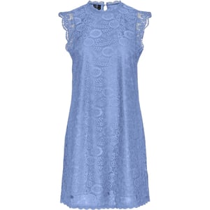 Pieces Olline kanten casual mini-jurk voor dames (Hortensia)