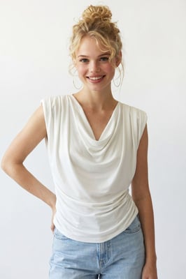 Mouwloze Coltrui Blouse