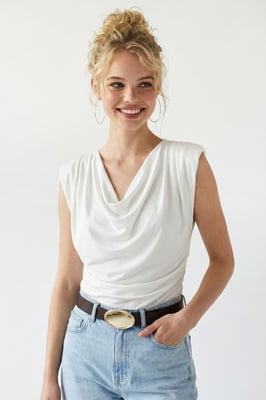 Mouwloze Coltrui Blouse