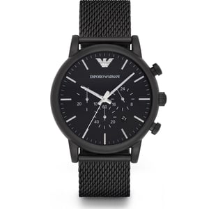 Emporio Armani Horloge AR1968 Black