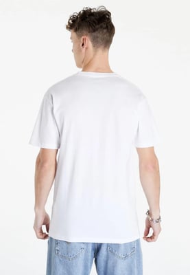 Vans Mens Classic Logo T Shirt in White/Black