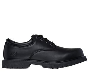 Skechers Work Cottonwood Cantix Mens Occupational Shoes Black