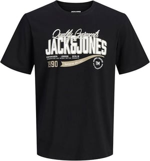 Jack & Jones Men's 3-Pack T-Shirts Short Sleeve O-Neck