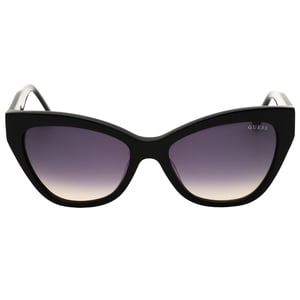 Guess Shiny Black Cat Eye Sunglasses