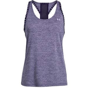 Under Armour Knockout Mesh Back Womens Purple Vest