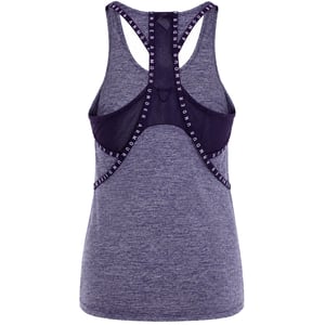 Under Armour Knockout Mesh Back Womens Purple Vest