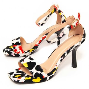 Montevita Heel Sandal Anisance Multicolored