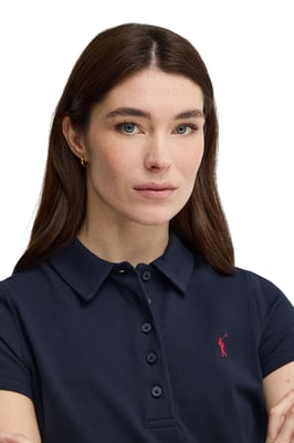 Women's Short Sleeve Slim Fit Polo Shirt POLO-SHIRT-S-S7