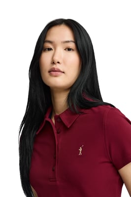 Women's Short Sleeve Slim Fit Polo Shirt POLO-SHIRT-S-S7