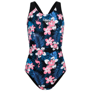 Speedo JungleGlow AOP Splashback Kids Multicolour Swimsuit