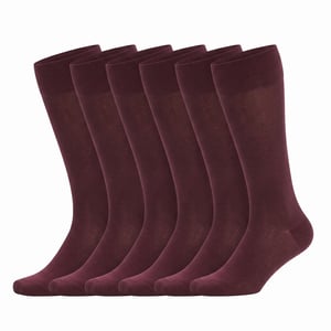 6 Pairs Men's Executive Socks KL66030