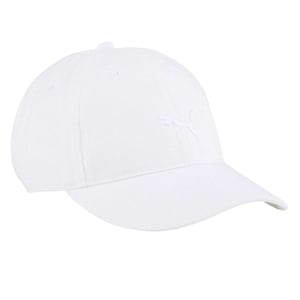 Puma Unisex Adult Premium Essential Classic Logo Baseball Cap (Poema Wit)