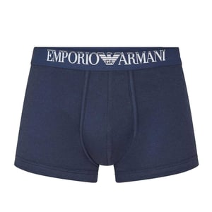 Emporio Armani Katoenen boxershorts voor heren (Marine, Wit)