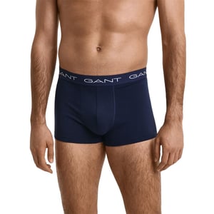 Gant Stretch-boxershorts voor heren (set van 3) (Zwart)