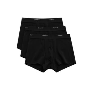 Gant Stretch-boxershorts voor heren (set van 3) (Zwart)