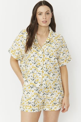 Floral Ladies pyj short set