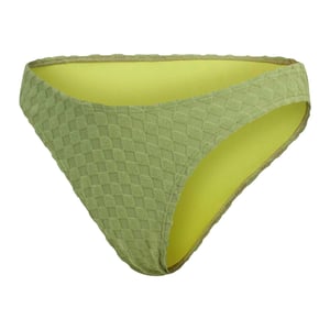 Speedo Bikinibyxor i frotté med hög midja för kvinnor/damer (Grön)