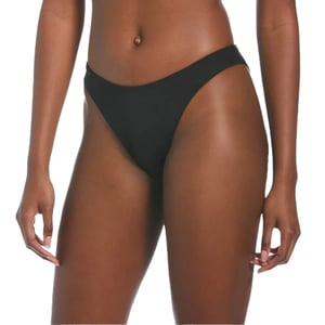 Nike Dames/Dames Kleurblok Omkeerbaar Hoog Been Bikinibroekje (Zwart/roze)