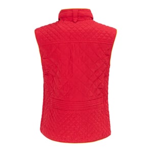 Miso Kvinnor/Damer Quilted Gilet (Röd)
