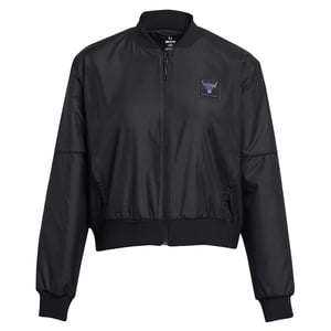 Under Armour Dames/Dames Kraagloos Relaxed Fit Bomberjack (Zwart)