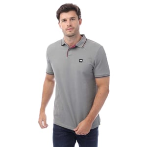 Weekend Offender Heren Spello Polo Shirt (Grijs)