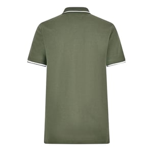 Original Penguin Heren Regular Poloshirt met Korte Mouwen (Druivenblad)