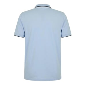 Boss Mens Paddy Pro Cotton Pique Polo Shirt (Blue)