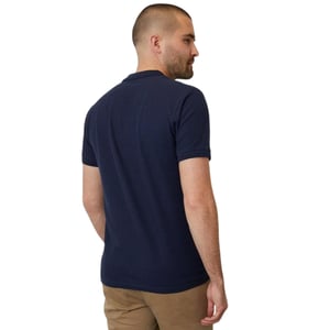 Threadbare Mens Malbork Short-Sleeved Polo Shirt (Navy)