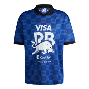 Hugo F1-visum-polo voor heren in de kleur Cash van Red Bull (Medium Blauw)