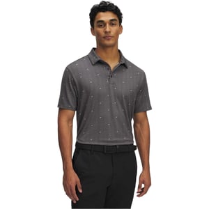 Under Armour Heren Bedrukt Polo Shirt (Grijs)
